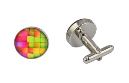 Picture of Abstract Brick Art Cufflinks