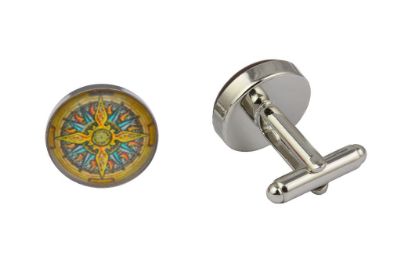 Picture of Sundial Compass Cufflinks