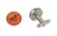 Picture of Orange Bull Cufflinks