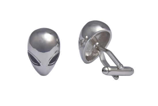 Picture of Silver Alien Cufflinks