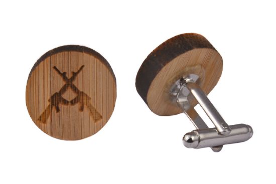 Picture of Wooden Rifles Cufflinks