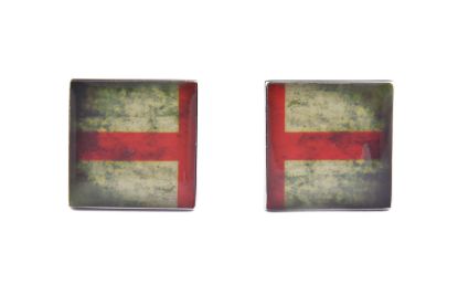 Picture of Distressed England Flag Cufflinks